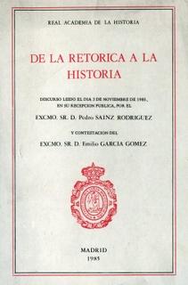 De la Retórica a la Historia.
