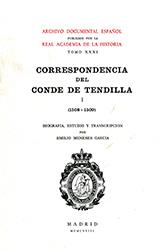 Correspondencia del Conde de Tendilla