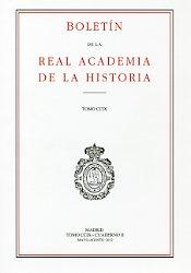 Boletín RAHª 2012. Cuaderno II.